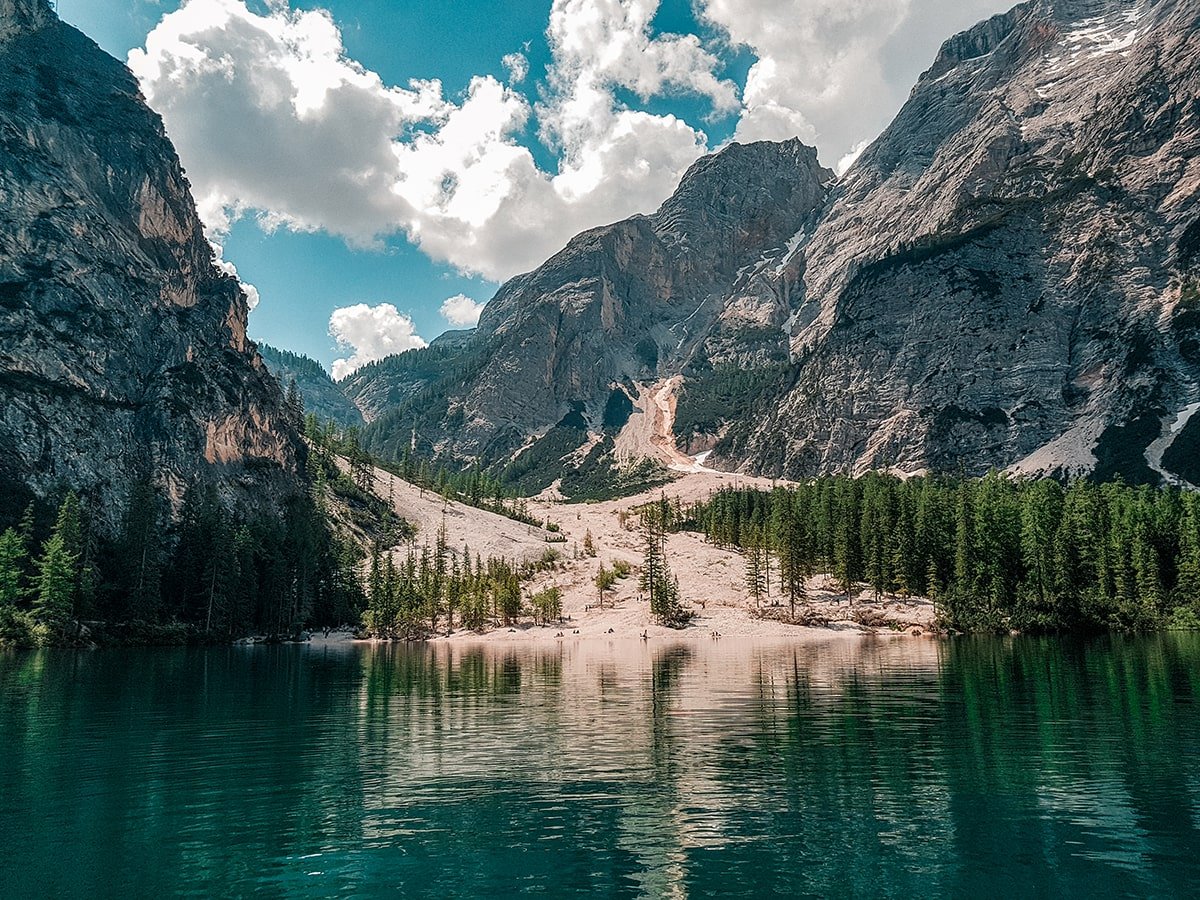 Lago di Braies view