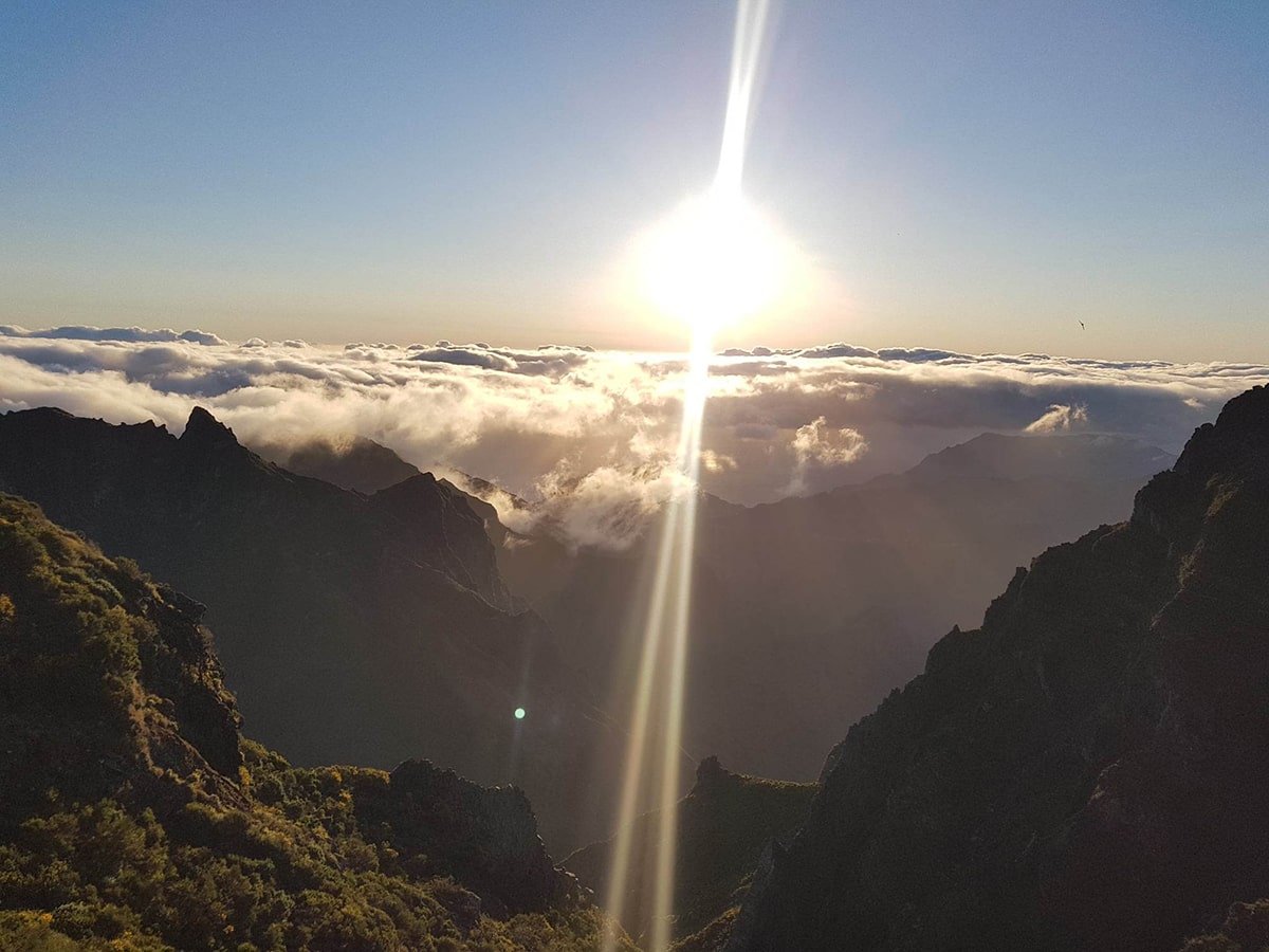 Sunrise at Pico do Arieiro