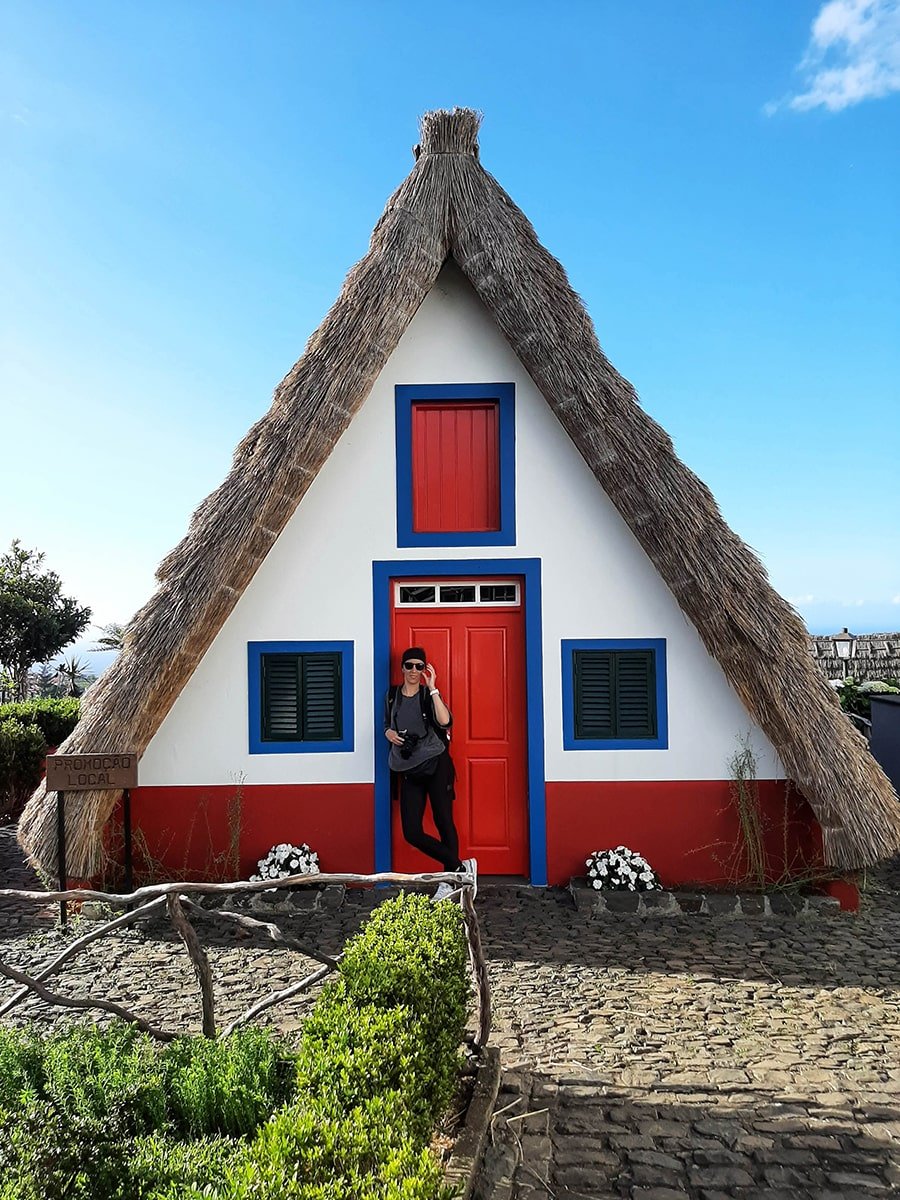 Traditional house in Santana Madeira