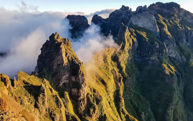 View from the Pico Ruivo trail