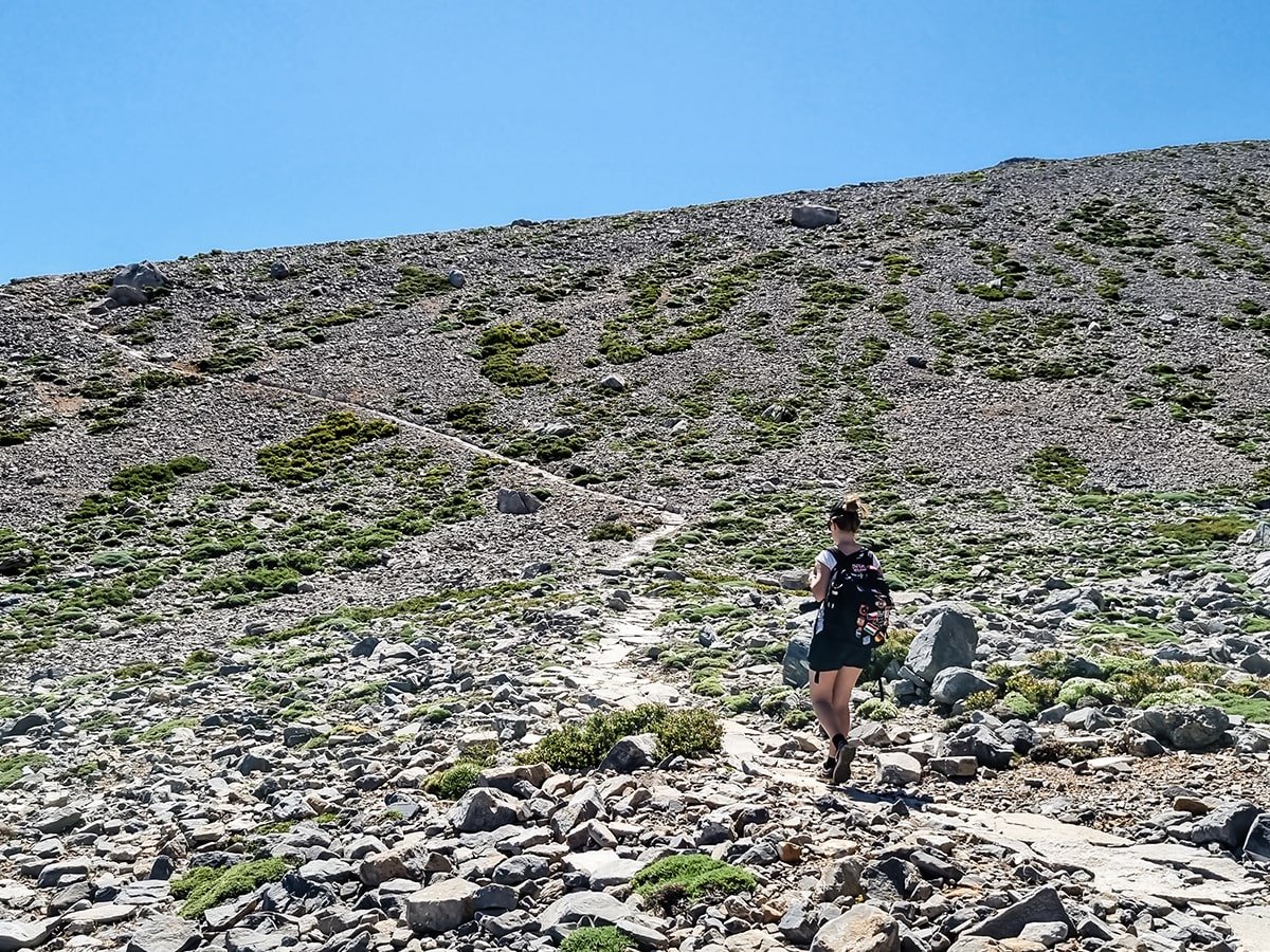 Mount Ida hiking trail