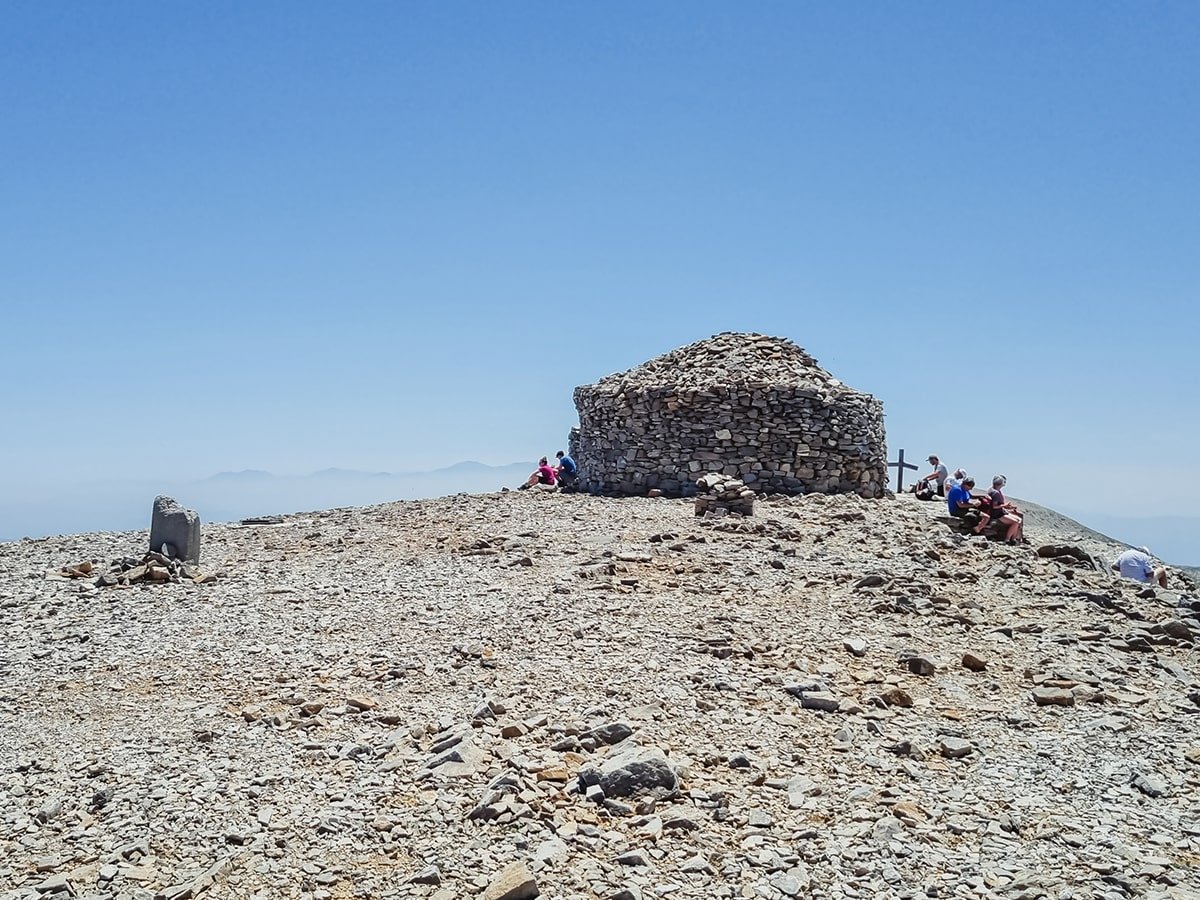 Stone church at the top of Crete