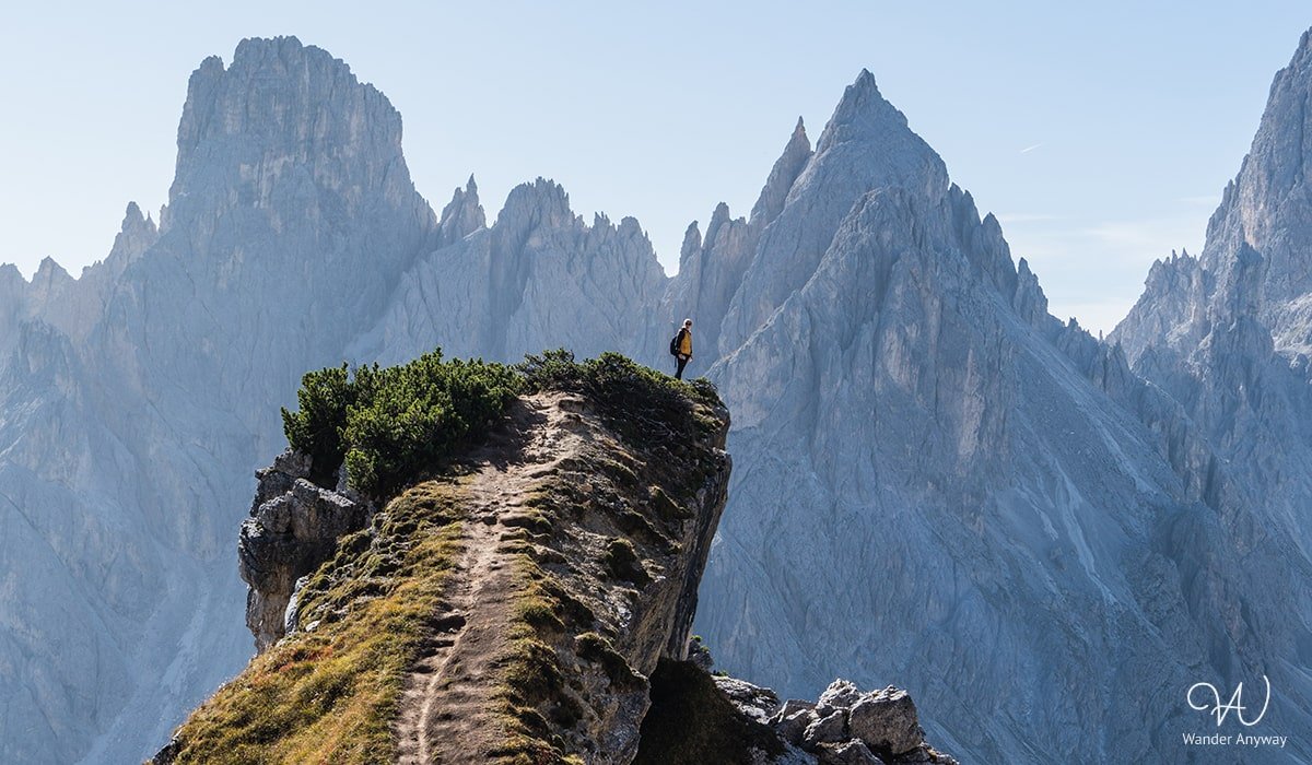 On the Cadini di Misurina viewpoint