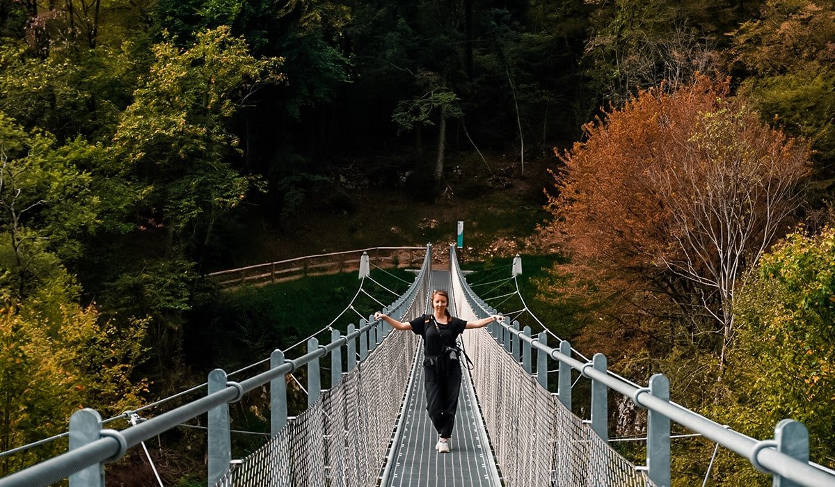 Lake Tenno bridge