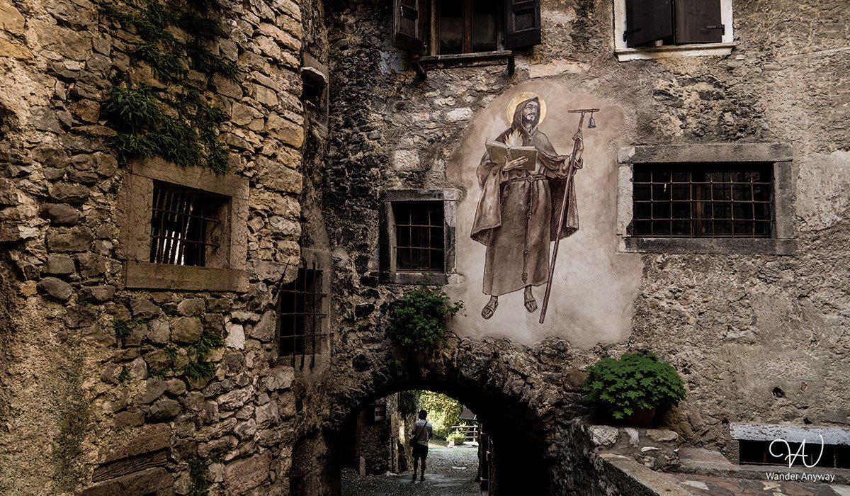 Canale di Tenno's Historic Cobblestone Streets