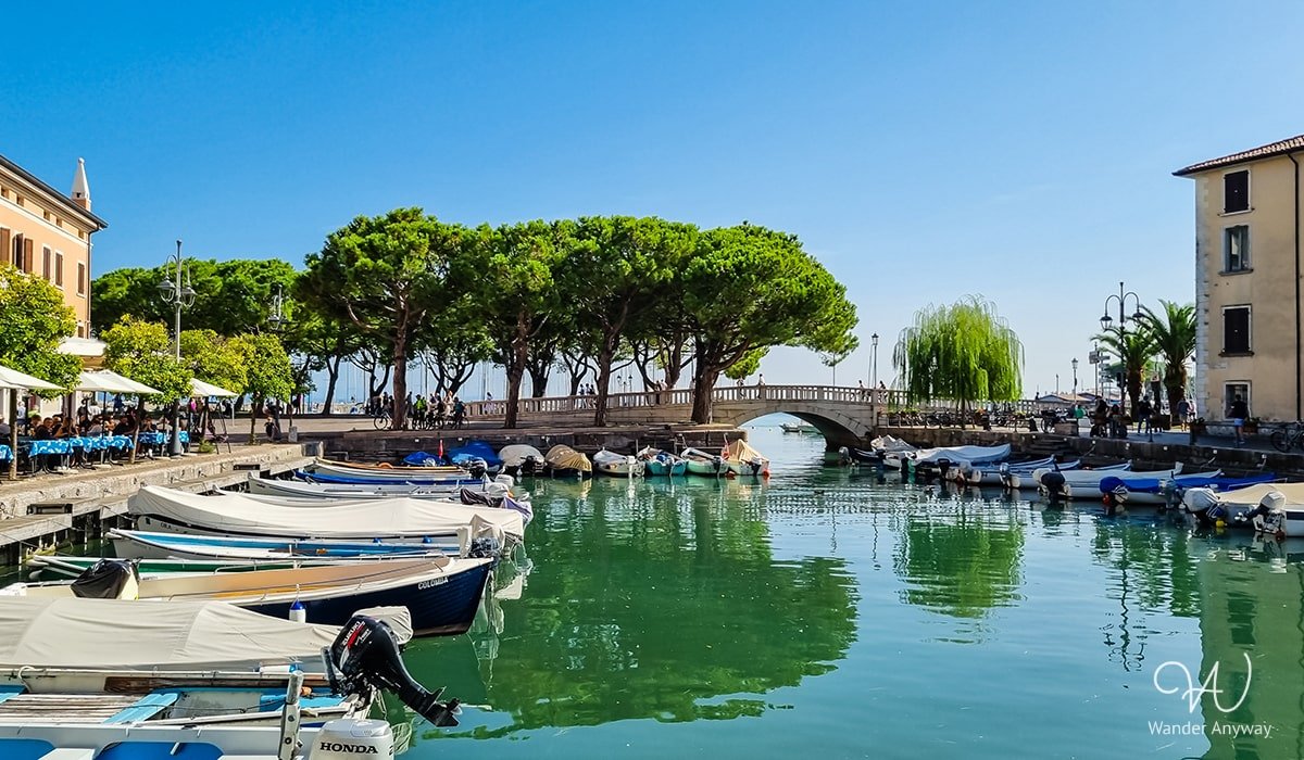 Lake Garda view in Desenzano del Garda