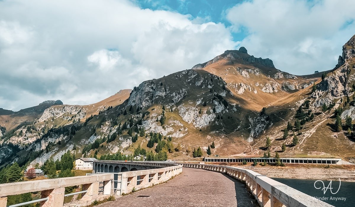 Alpine Retreat at Lake Fedaia, Northern Italy