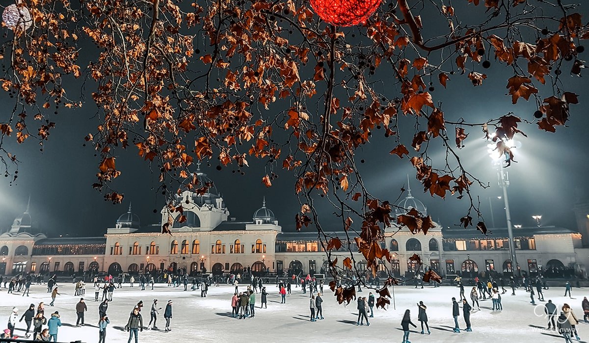 City Park Ice Rink, Europe's largest outdoor ice rink