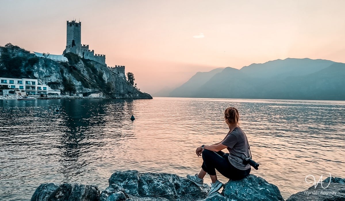 Scaliger Castle of Malcesine Lake Garda