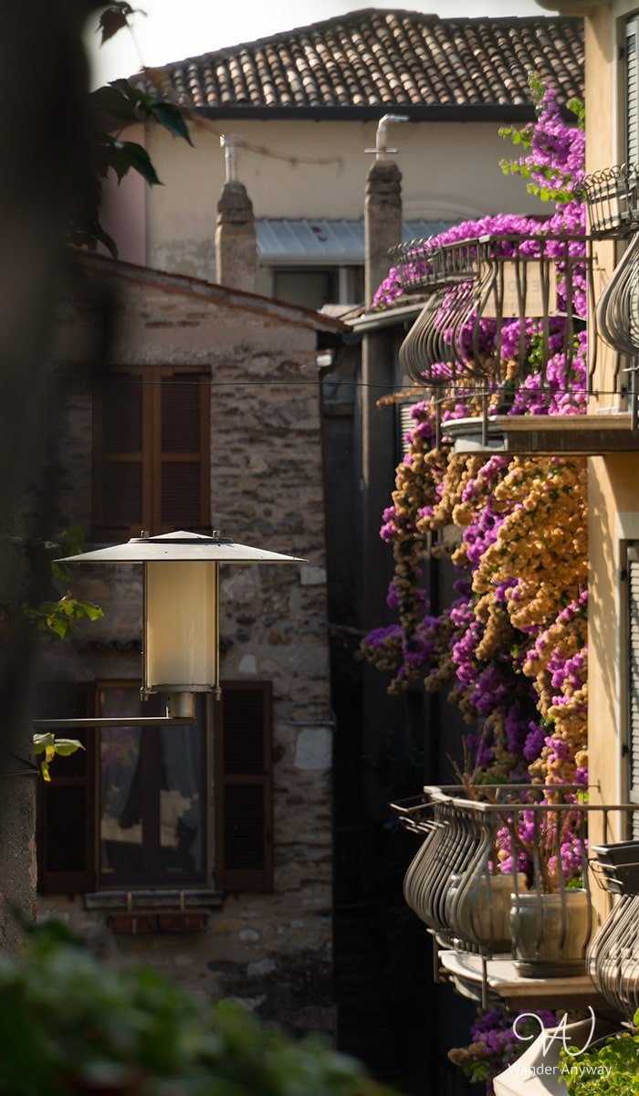 Sirmione streets, Northern Italy