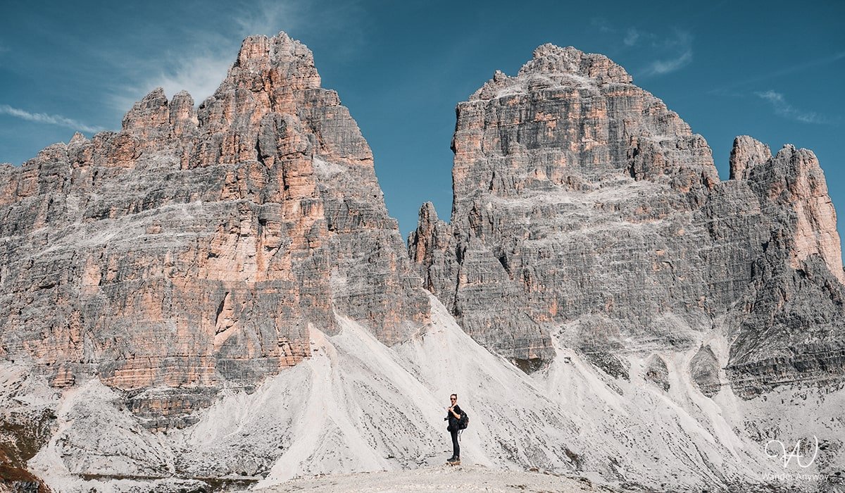 Three peaks, Dolomites