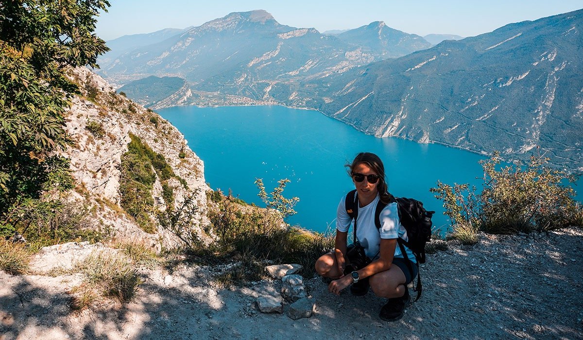 Lake Garda's Stunning Vantage Point: Punta Larici