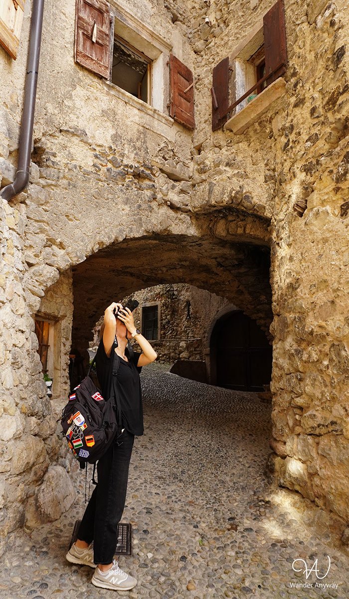 Exploring the Borgo of Canale di Tenno, Italy