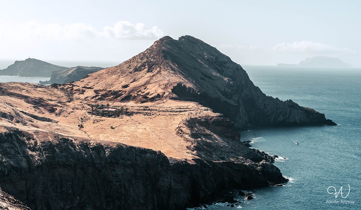 Adventurous trekking at Ponta de São Lourenço, where the trail unfolds through diverse landscapes