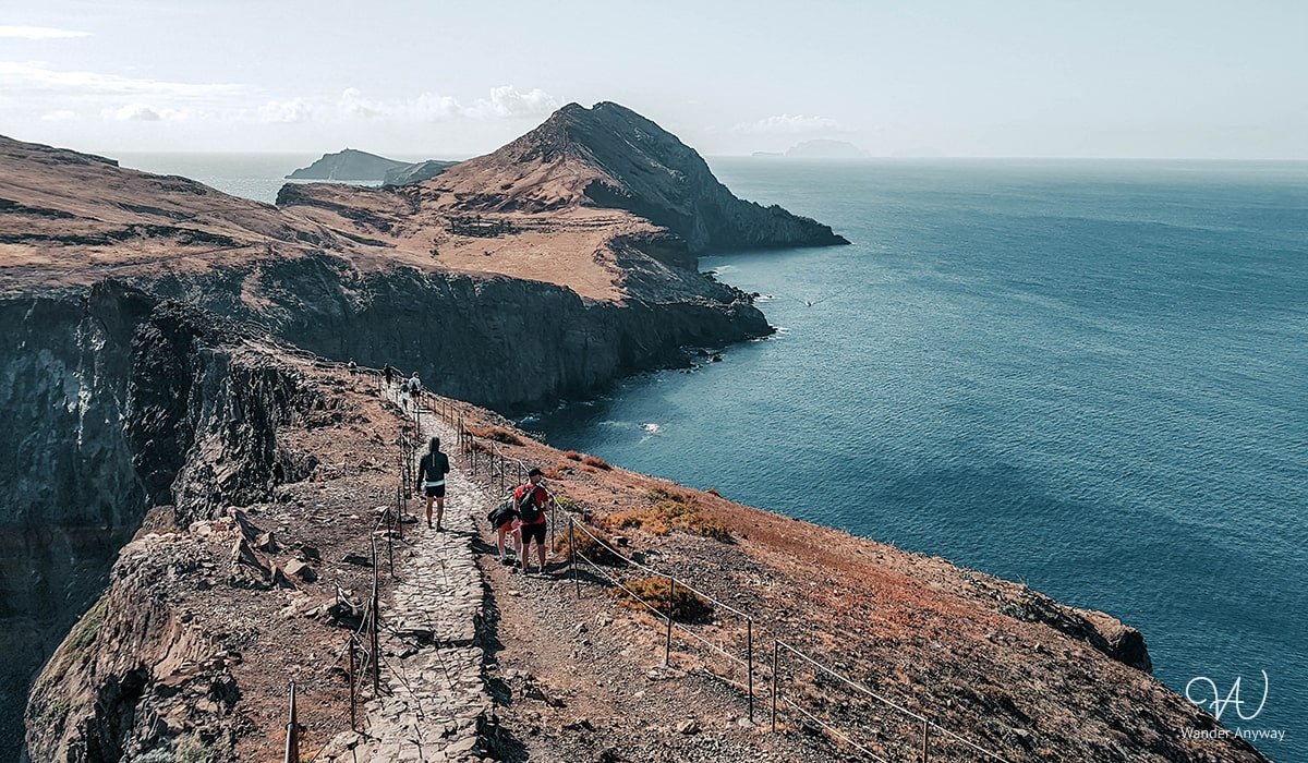 The unique rock formations and dramatic landscapes of Ponta de São Lourenço in Madeira, Portugal