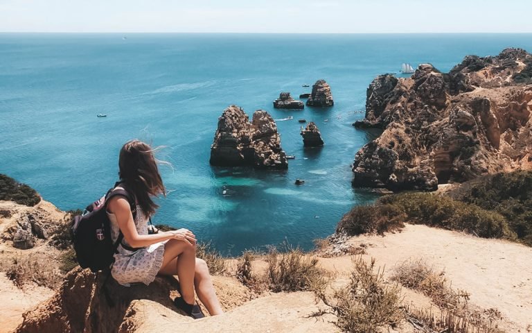 Picturesque coastline of Portugal