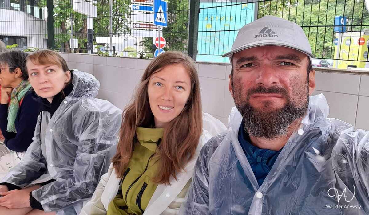 At the train station in Sintra