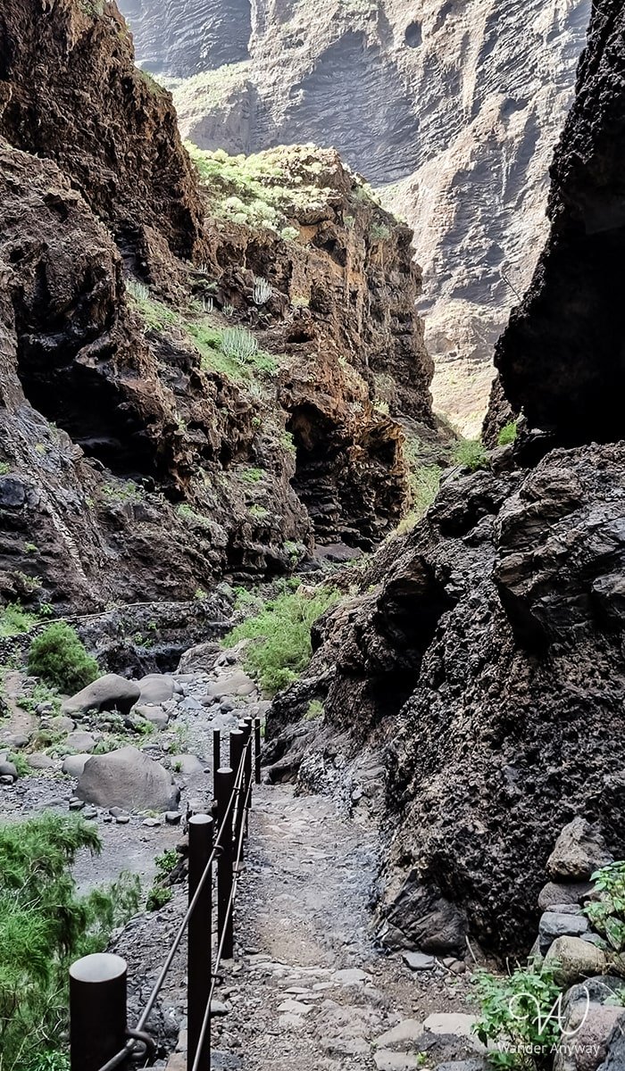 Adventure in Masca Gorge: Towering cliffs, deep ravines, and natural beauty