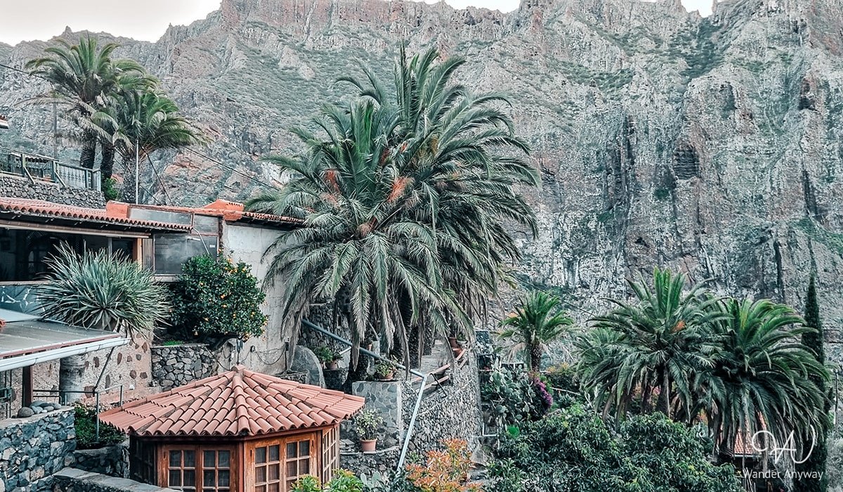 Masca Village Beauty: Historic charm set against the backdrop of Teno Mountains