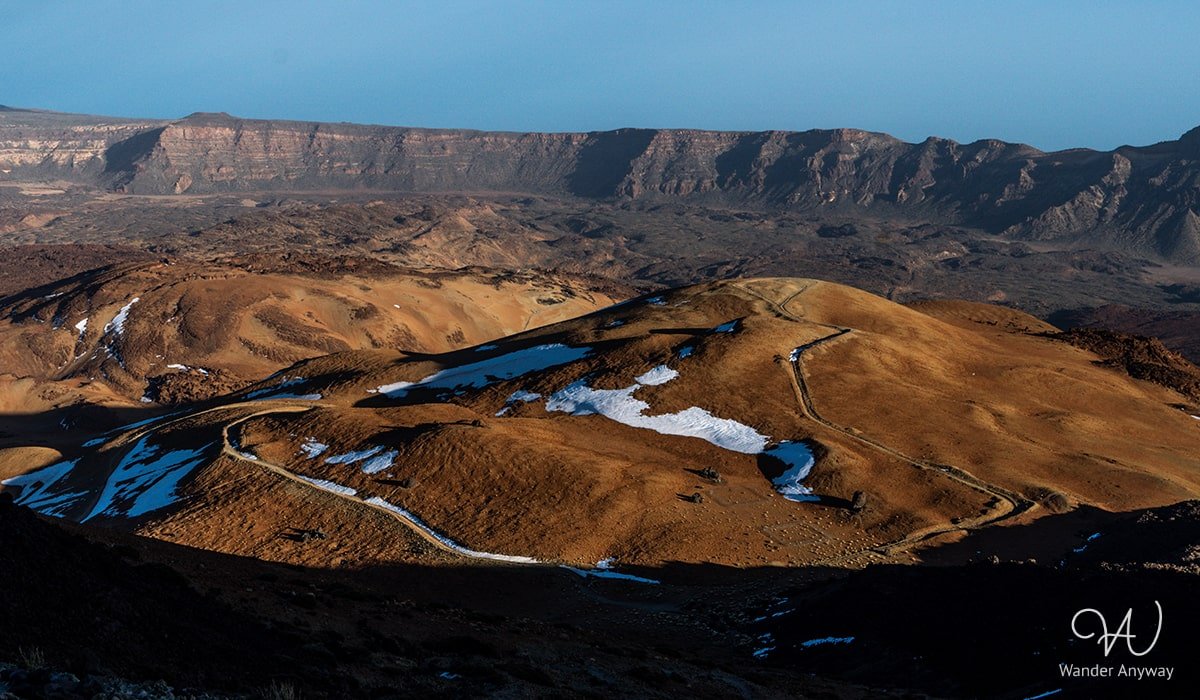 Breathtaking views of Teide National Park in Tenerife from the Mount Teide trail