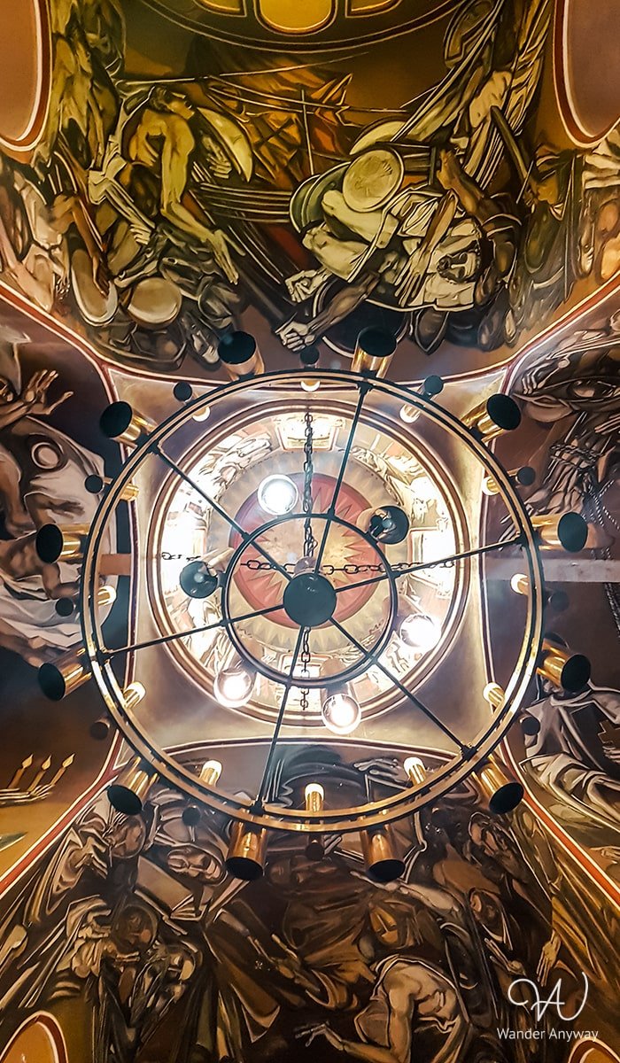 Interior view of St. Ascension Cathedral, Veliko Tarnovo