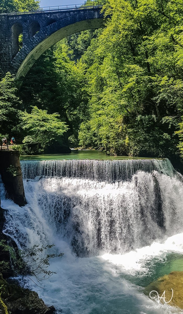 Picturesque Vintgar Gorge views