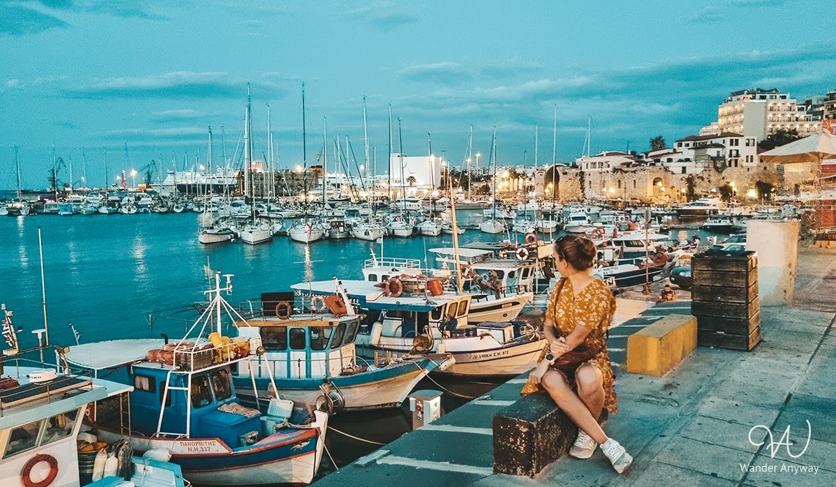 Heraklion port