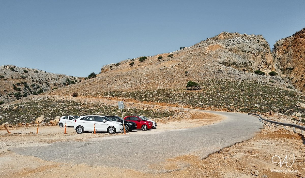 Seitan Limania parking lot and bus station