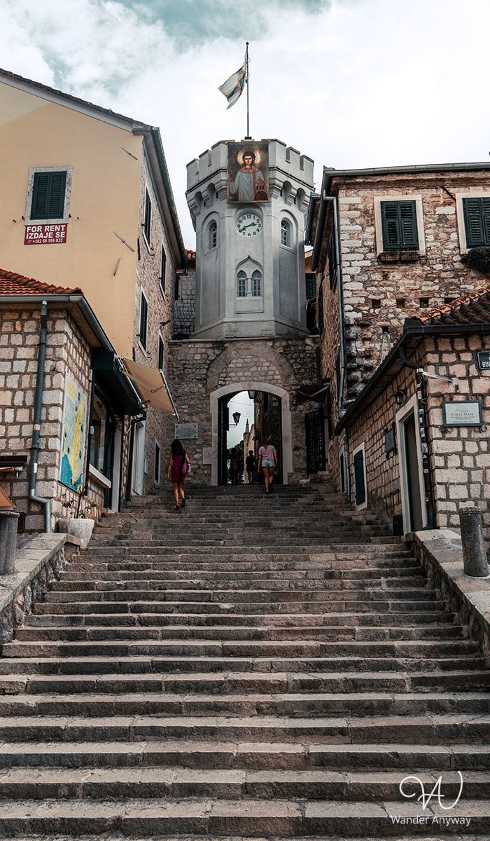 The Turkish clock tower