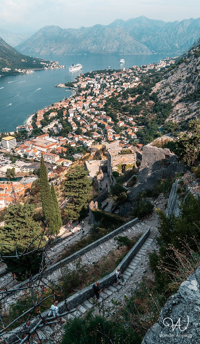 Stairs to the Kotor fortress