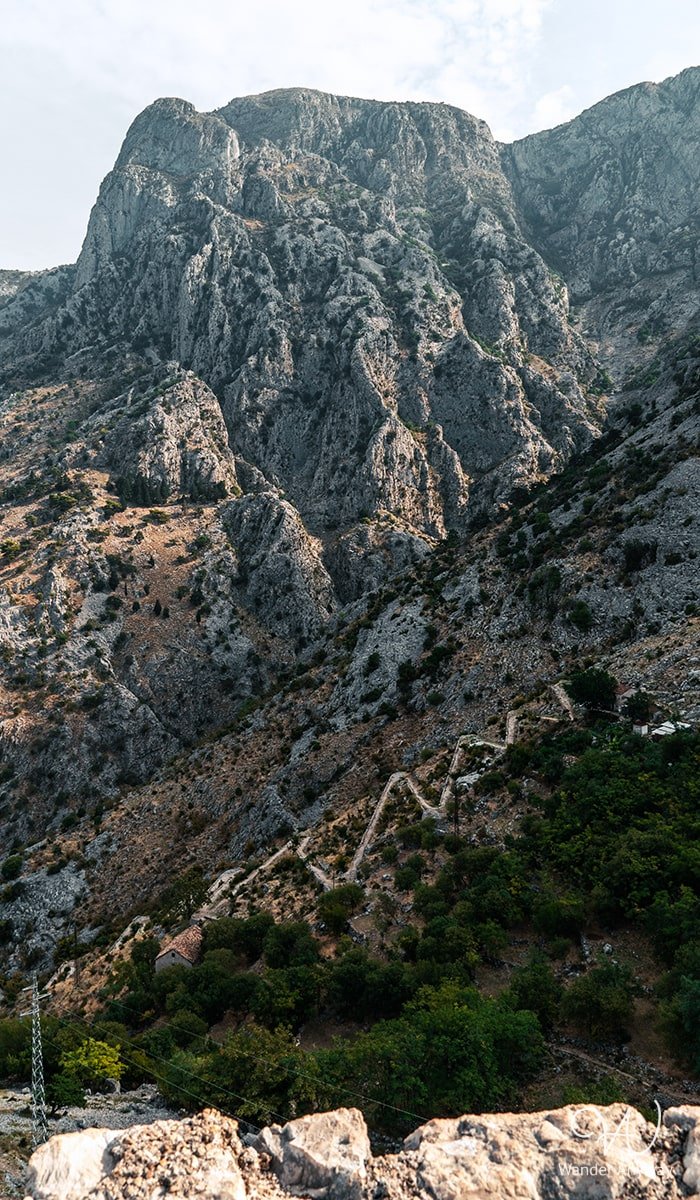 Ladder of Kotor, Montenegro