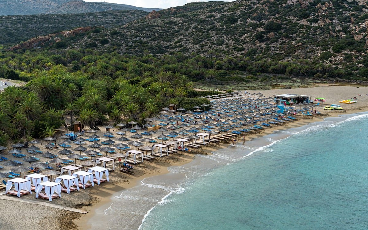Vai Beach, Crete: Europe’s Largest Palm Grove