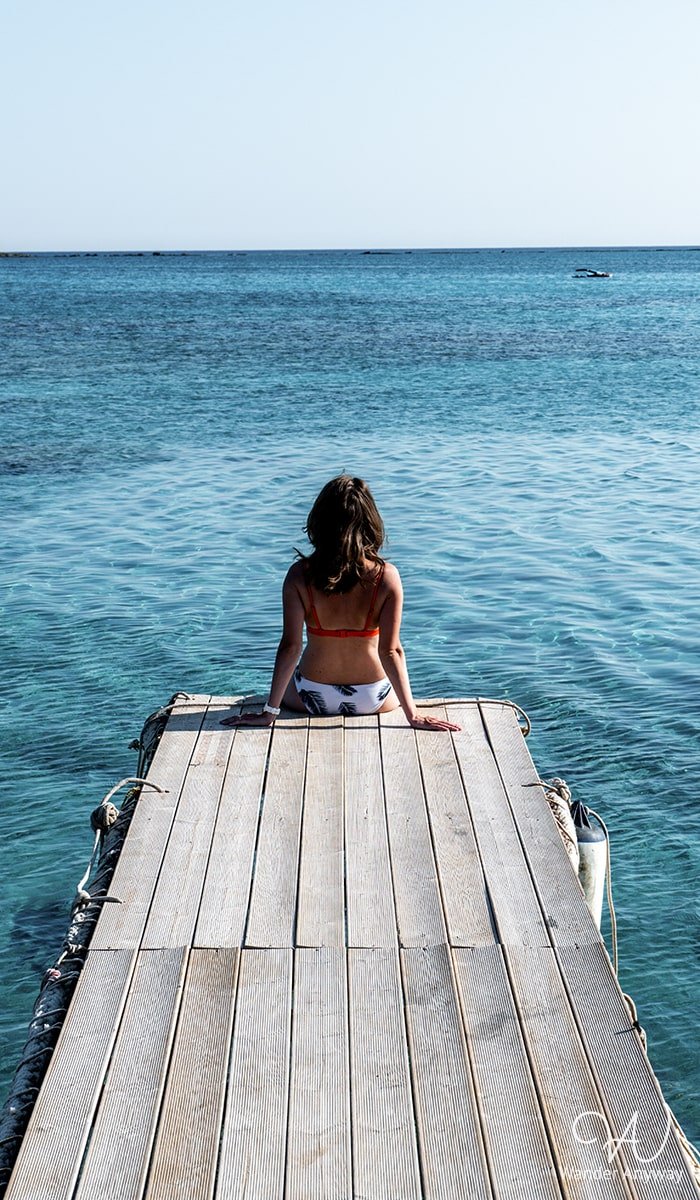 Clear waters of Elafonisi Beach