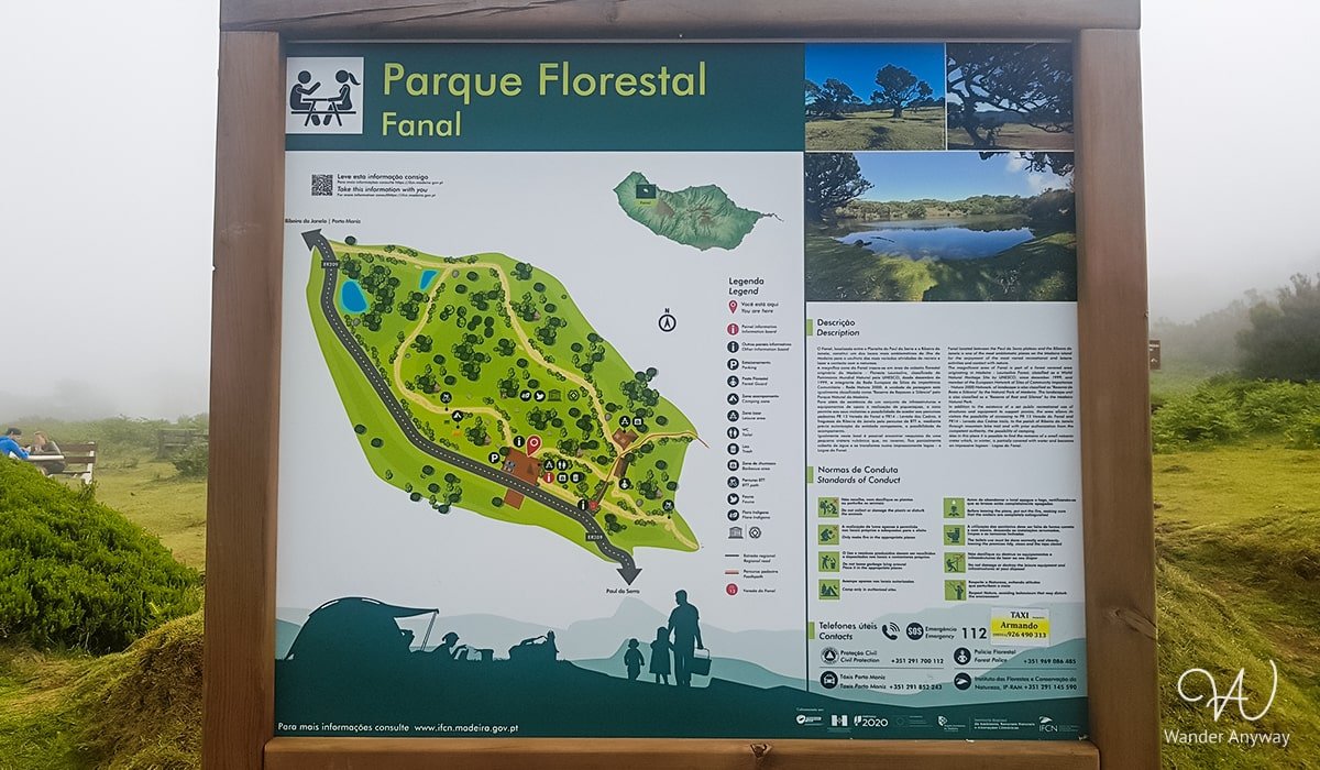 Parque Florestal map