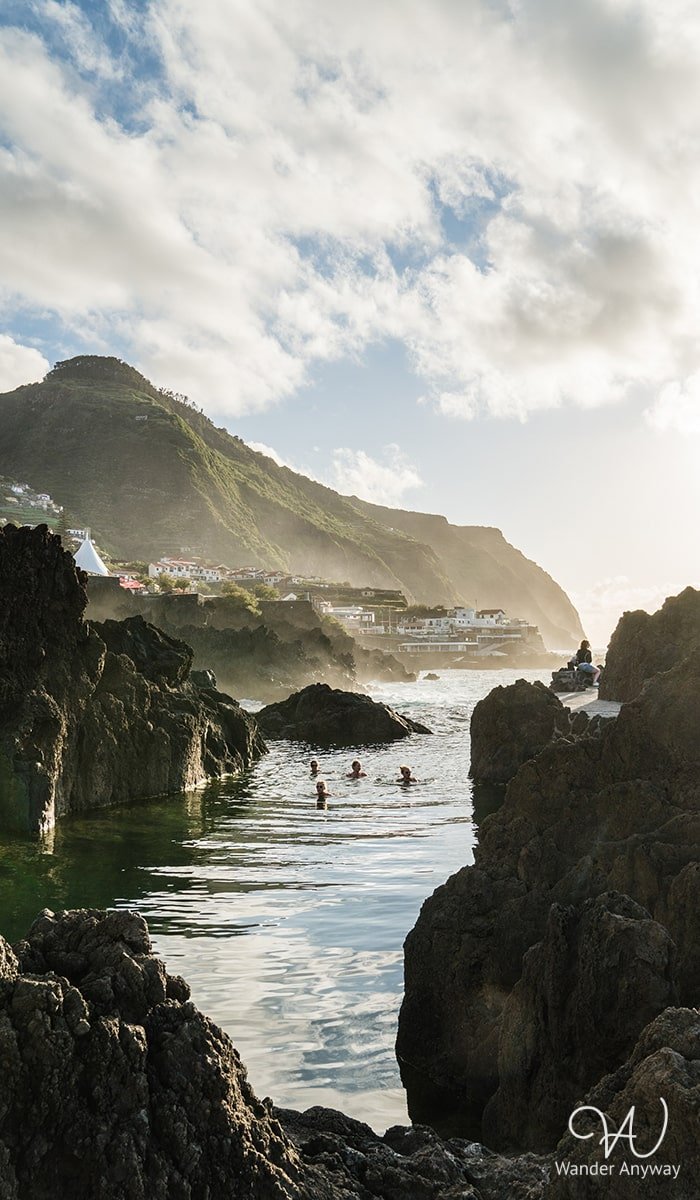 Piscinas Naturais Velhas in Porto Moniz, Madeira