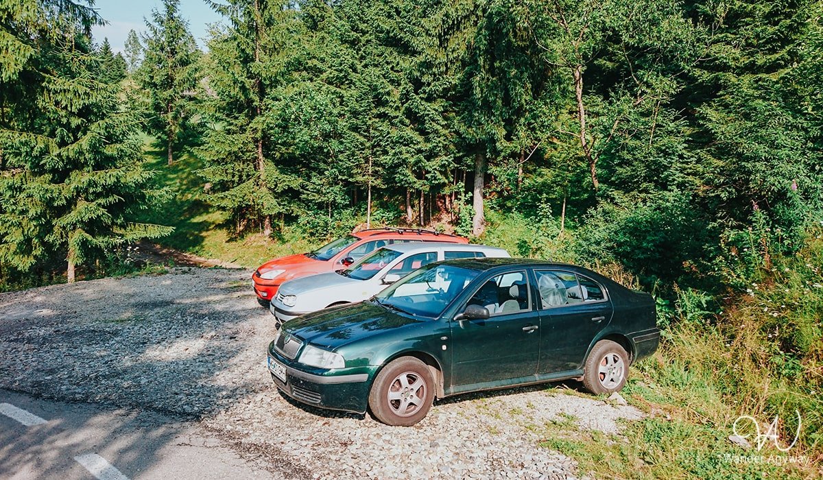 Pietrosul Rodnei Parking Lot Romania