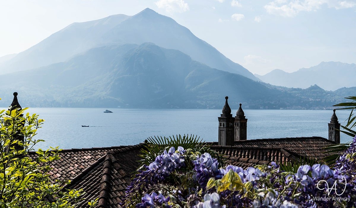 Views from the train ride from Milan to Varenna
