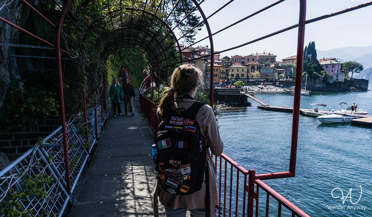 Best activities in Varenna, Lake Como: Lovers' Walk
