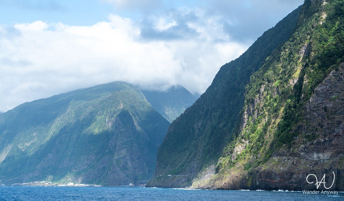 Coastal landscape in Madeira