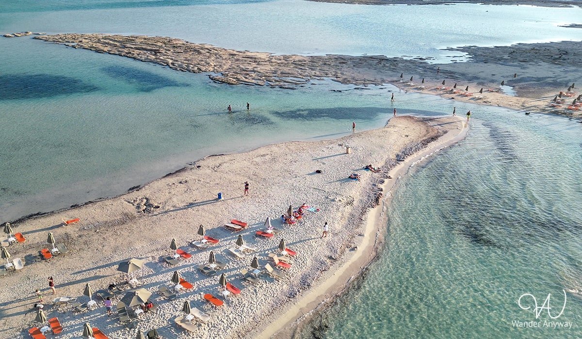 Scenic Balos Beach featuring stunning turquoise lagoon and beautiful sandy shores.
