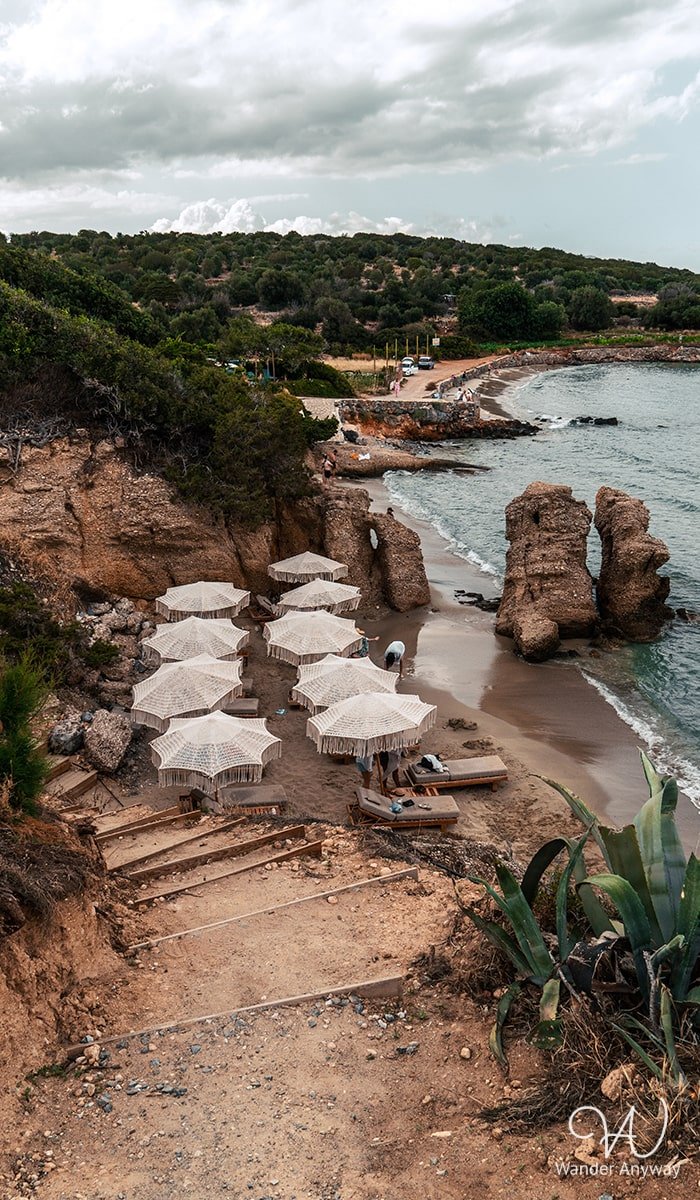 Voulisma Beach spot in east Creat (Lasithi Region Beaches - bet places to visit)