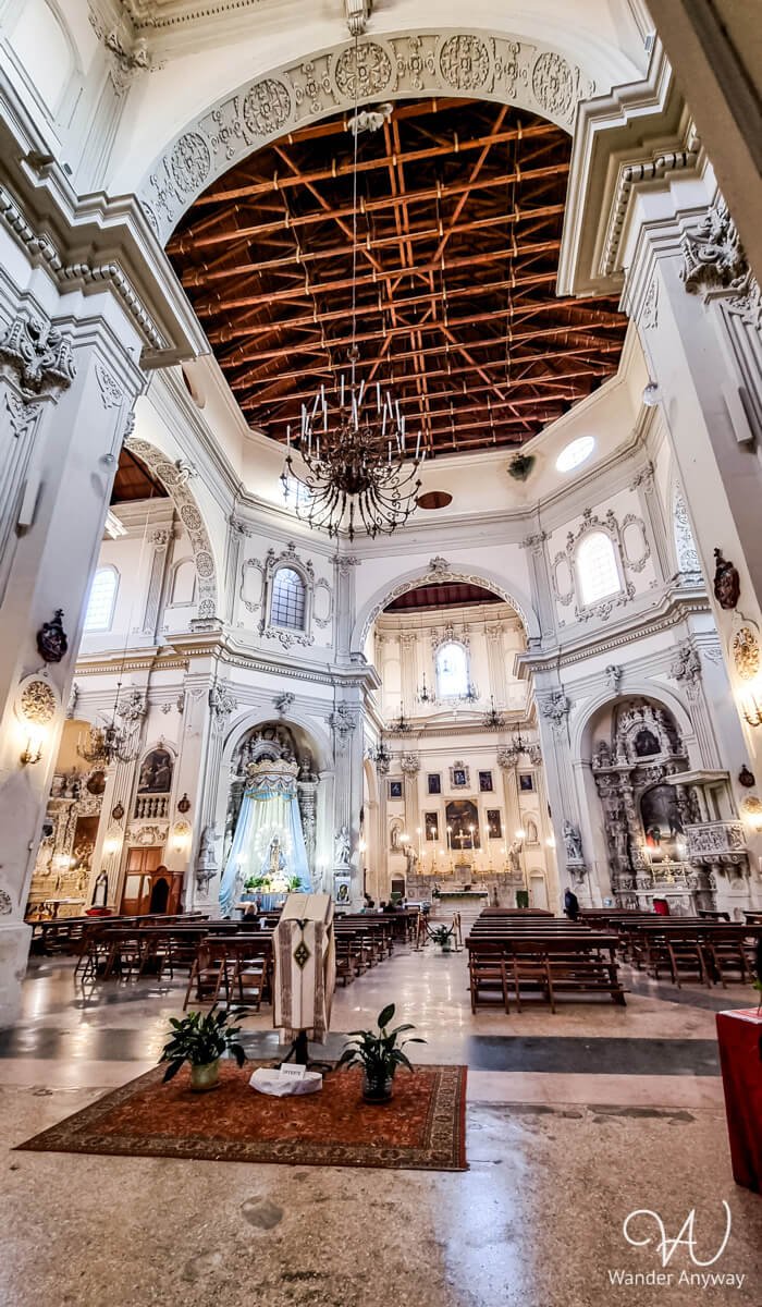 Basilica di San Giovanni Battista, an ornate church in Lecce with rich artistic details and peaceful atmosphere.