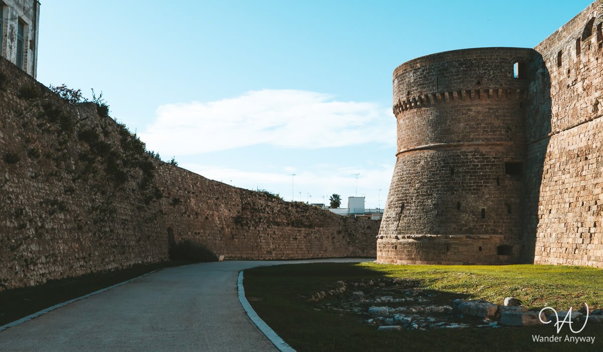 Aragonese Castle of Otranto, where medieval walls tell stories of the past. A good reason to visit it on an Otranto Day Trip from Lecce