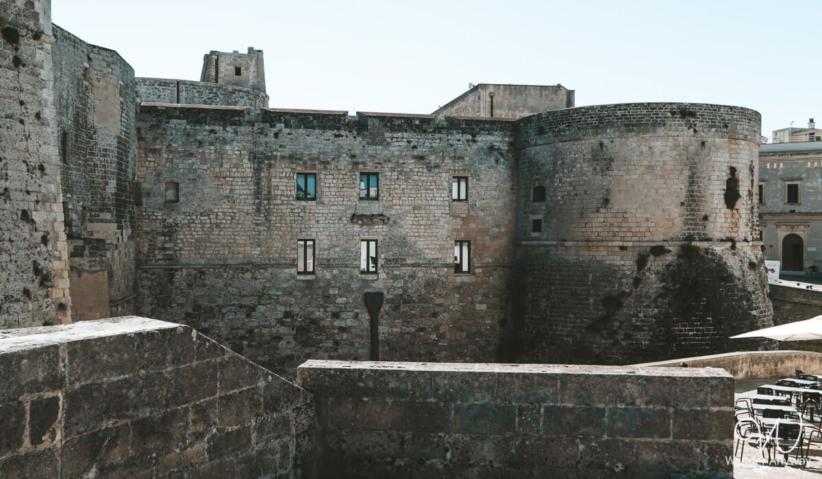 Otranto’s Aragonese Castle, a must visit in an Otranto Day Trip from Lecce