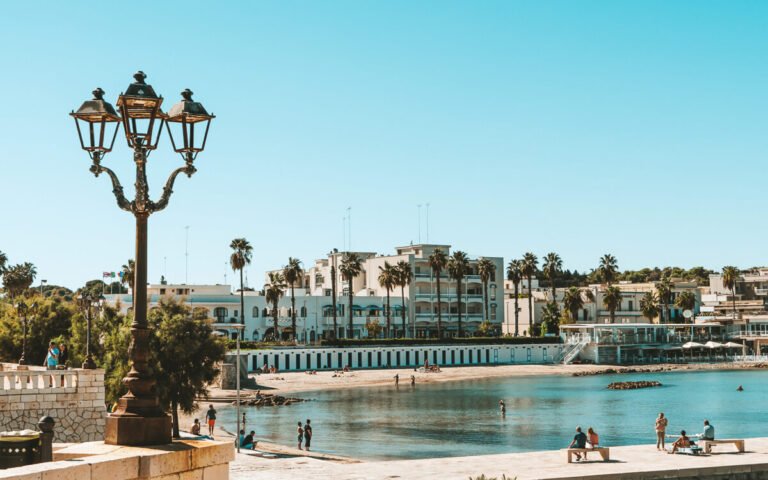 A breathtaking coastal view of Otranto, a must-visit destination on an Otranto day trip from Lecce.