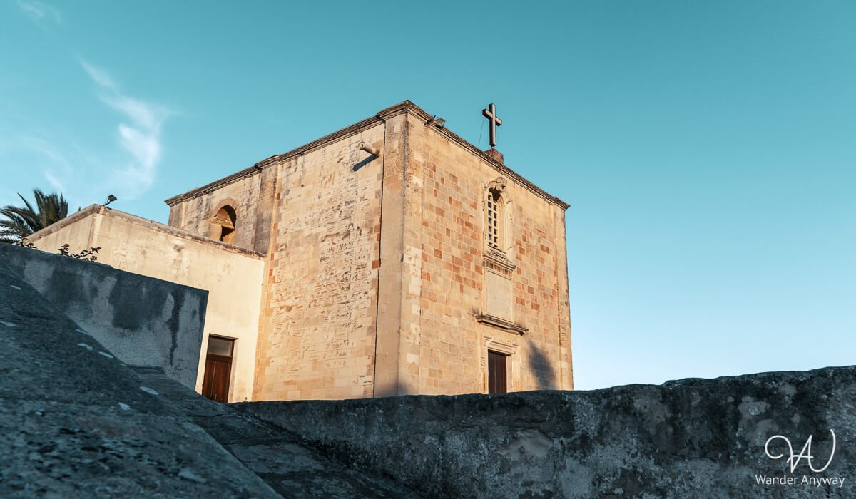 The small chapel of Madonna dell'Altomare