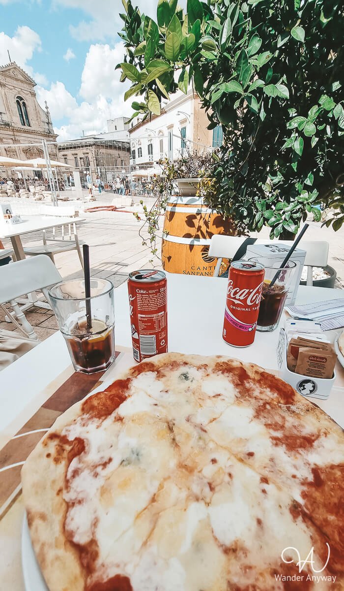 Lunch in Ostuni Puglia