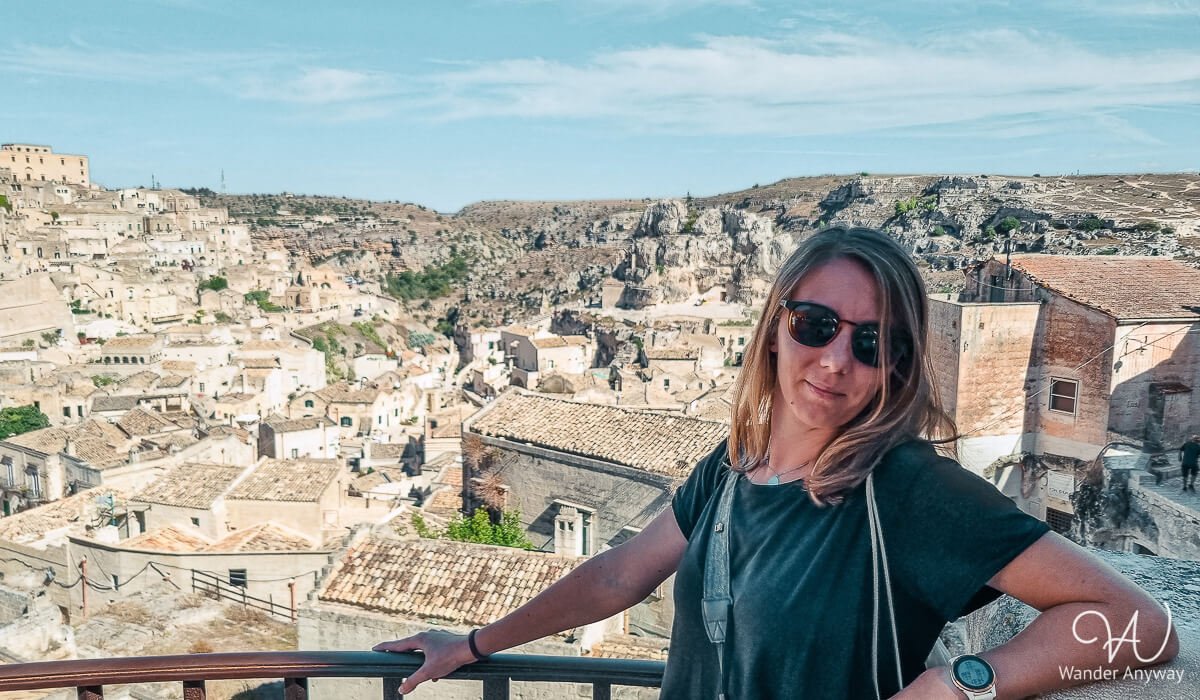 Viewpoint from Piazza Giovanni Pascoli overlooking the Sassi of Matera
