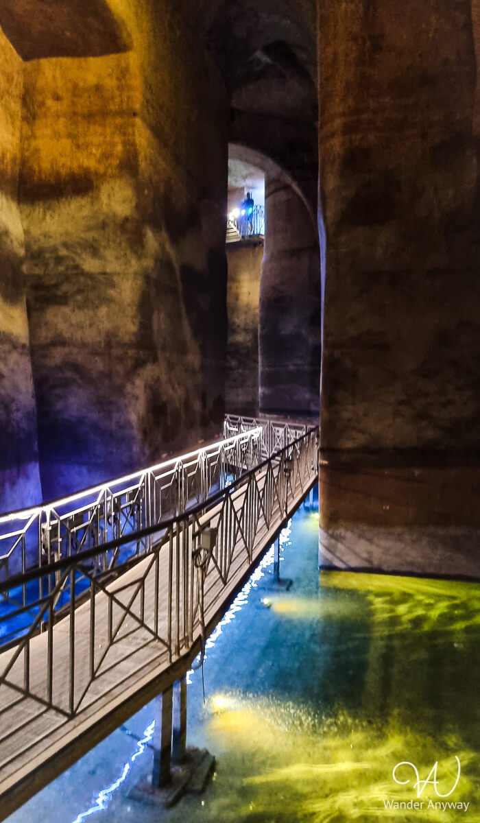 Palombaro Lungo underground cistern beneath Piazza Vittorio Veneto