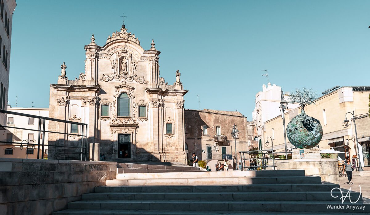 Piazza San Francesco, Matera